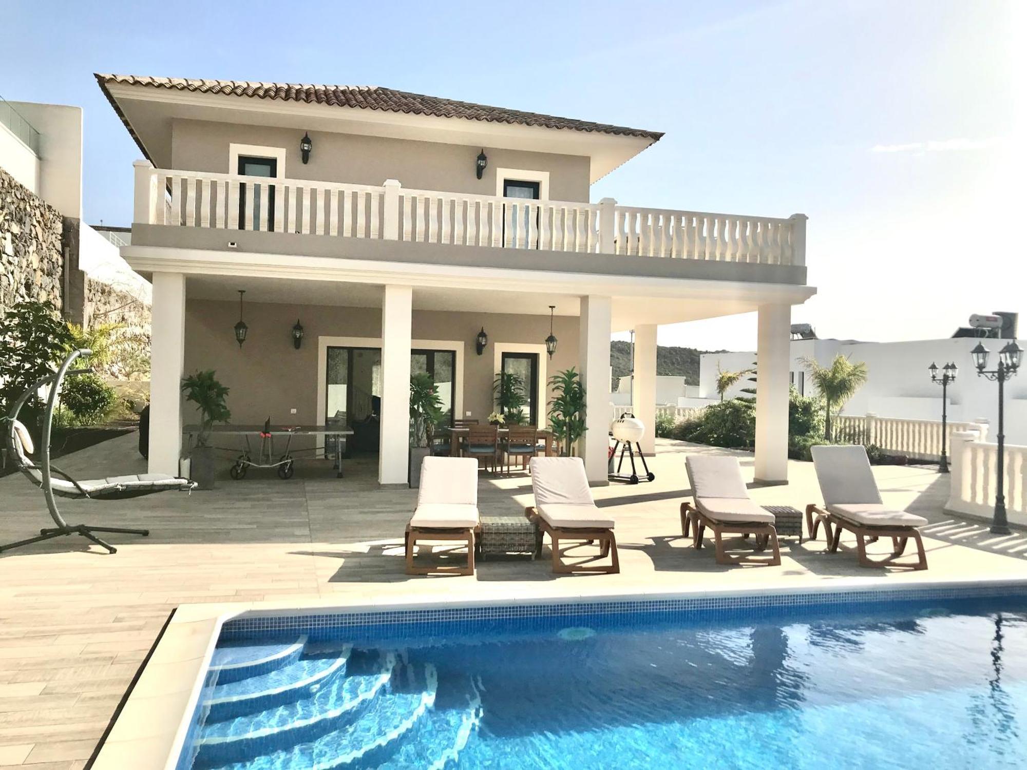 Villa Vista Bella Costa Adeje In Ruhiger Villengegend Mit Meerblick Extérieur photo